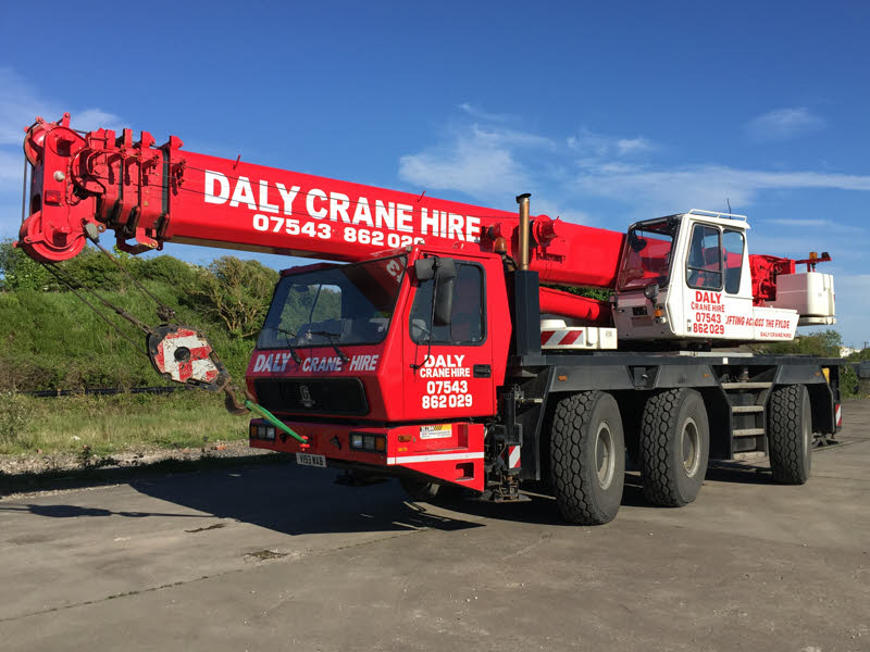 mobile crane hire preston